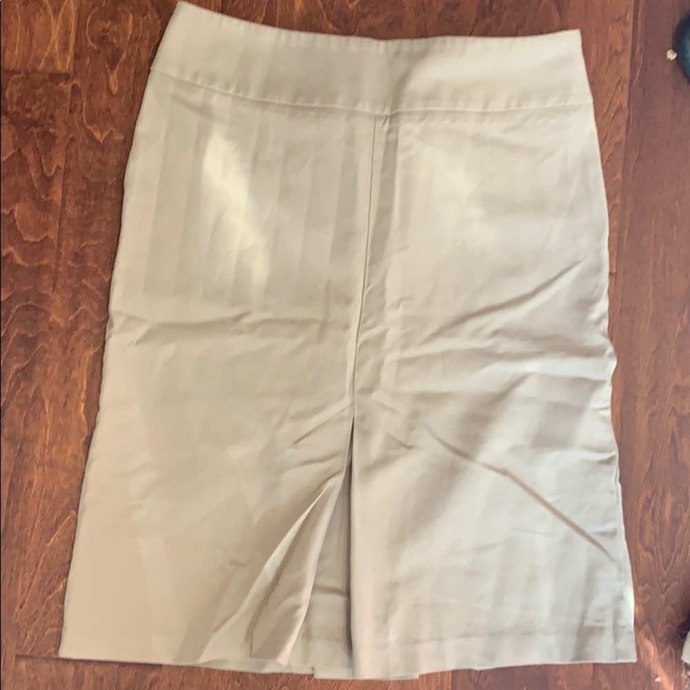 New York and Company long Business Beige skirt